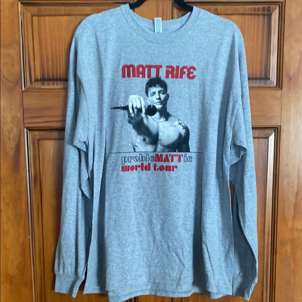 Matt Rife Problematic long sleeve tee xl